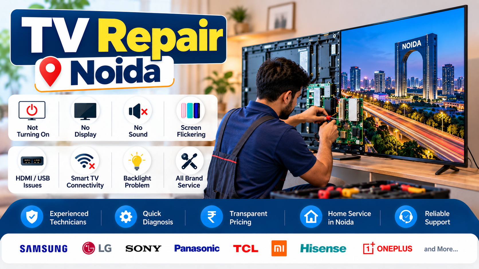 TV Repair Noida